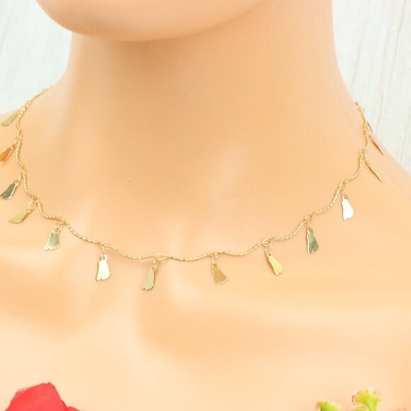 "Minimalist & Elegant Necklace Chain – Perfect for Women & Girls | UNVRC1057 - Picture 7 of 10